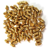 Baseline Solving 3D Printer Nozzle and Cleaning Tool Kit - 15 Pcs 0.4mm MK8 Extruder Nozzle Print Head, 10 Pcs 0.4mm Stainless Steel Needles with Container with Anti-Static Tweezers