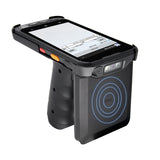 Android 7.0 Handheld Laser Scanner Military Rugged Mobile phone 4g Rfc Rfid Touch Screen 1d Pda Barcode