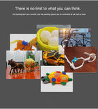 3d pen 2 nd generation led screen intelligent diy adults starter portable 3d drawing printer toys pens 3d magic pen set