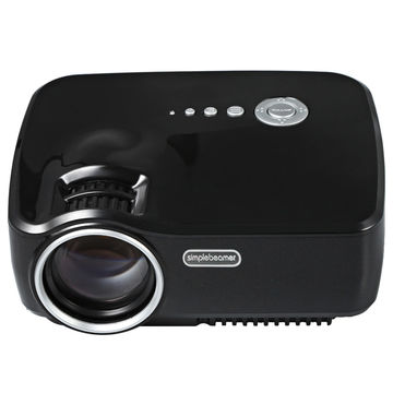 BSL- GP70 Portable 800 x 480 Pixels 1200 Lumens Full HD LCD Projector Video Home Cinema