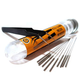 Baseline Solving 3D Printer Nozzle Cleaning Needle Kit 0.35mm/0.4mm Drill